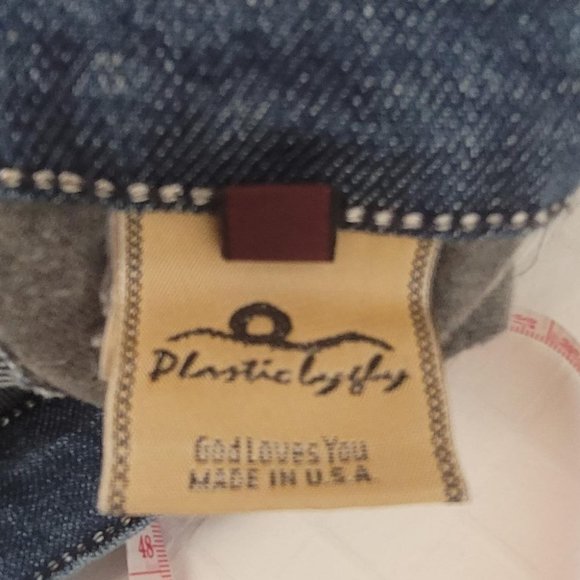 Plastic by Gly low waist jeans. Size 5 - Picture 8 of 11